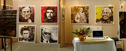 View of the exhibition at Base'Art, Fréjus